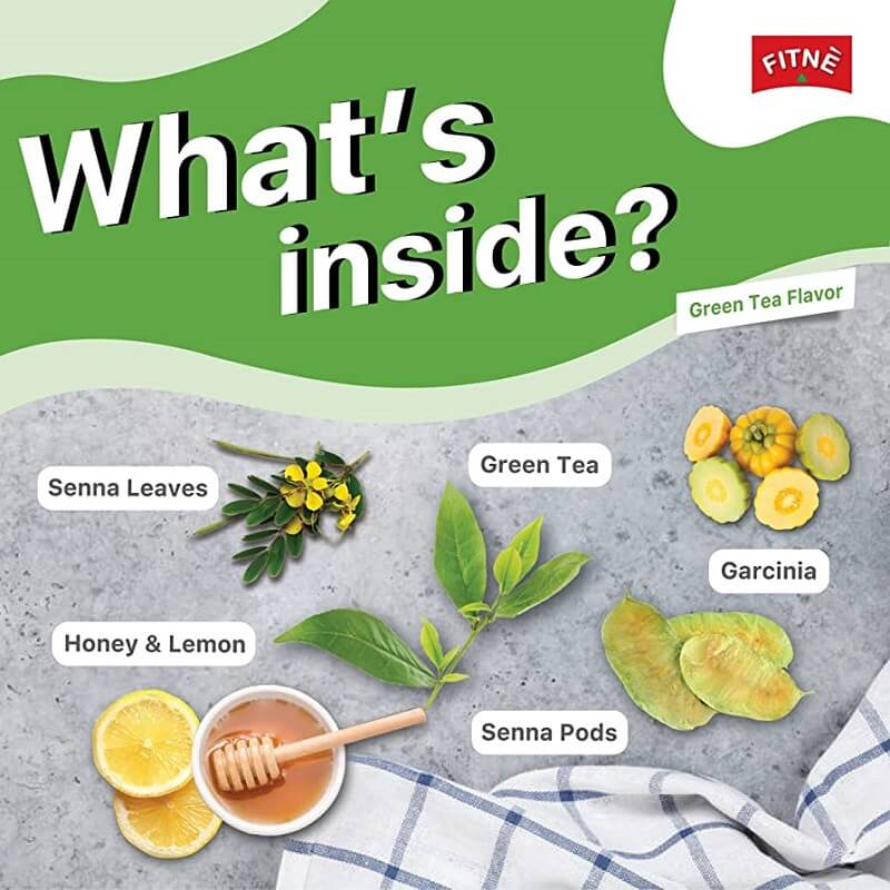 Fitne Herbal Green Tea Flavored