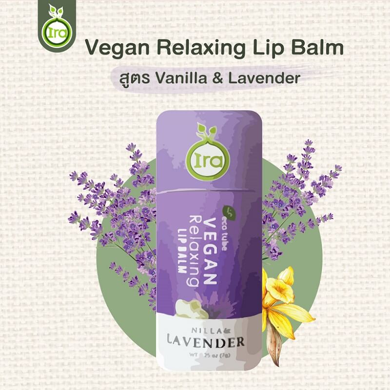 Ira eco tube Vegan Relaxing Lip Balm