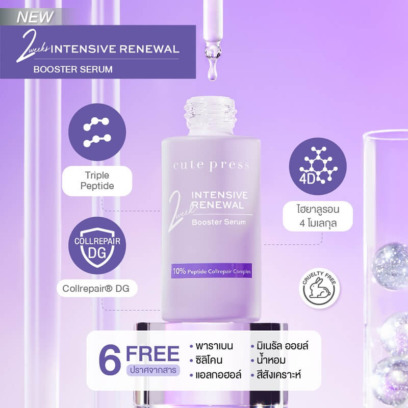 Cute Press Intensive Renewal Booster Serum