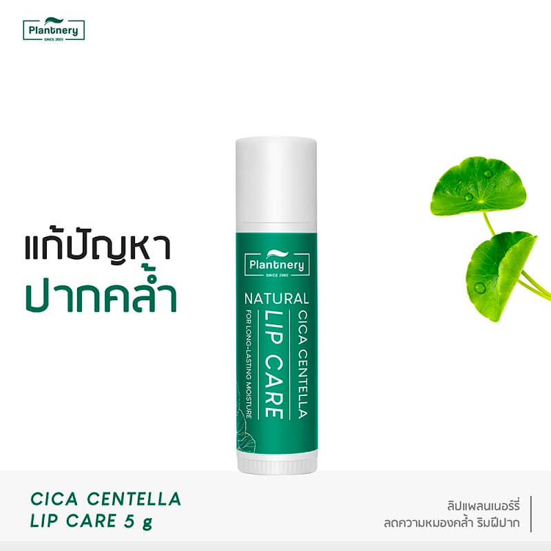 Plantnery Cica Centella Natural Lip Balm