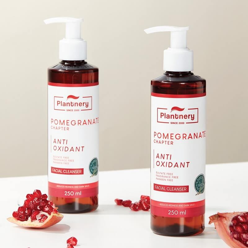 Plantnery Pomegranate Facial Cleanser