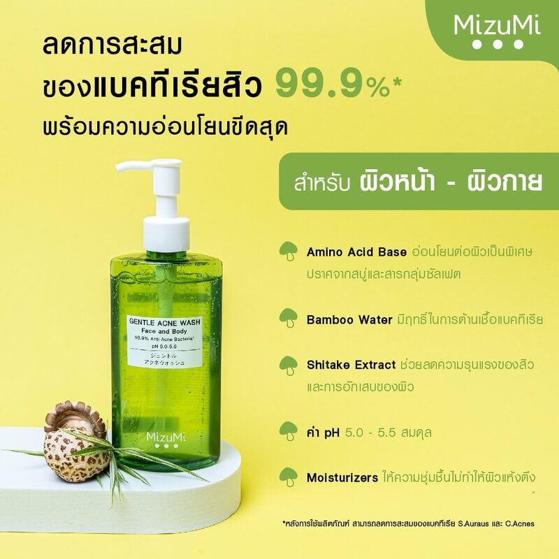 MizuMi Gentle Acne Wash