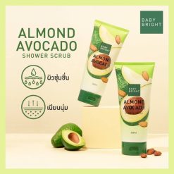 Baby Bright Almond Avocado Shower Scrub