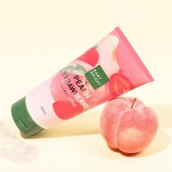 Baby Bright Peach Strawberry Shower Scrub