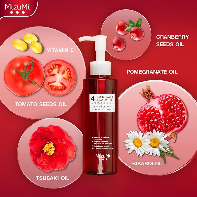 Mizumi 4 Red Miracle Cleansing Oil