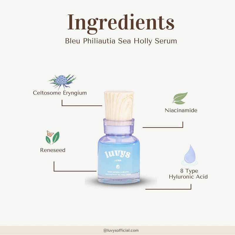 Luvys Bleu Philiautia Sea Holly Serum