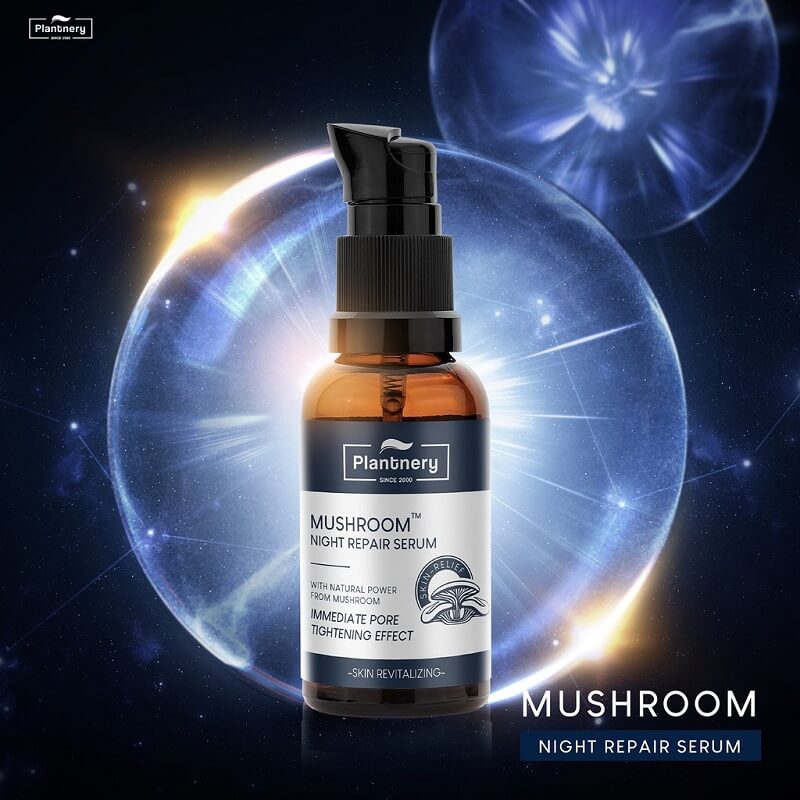 Plantnery Mushroom Night Repair Serum