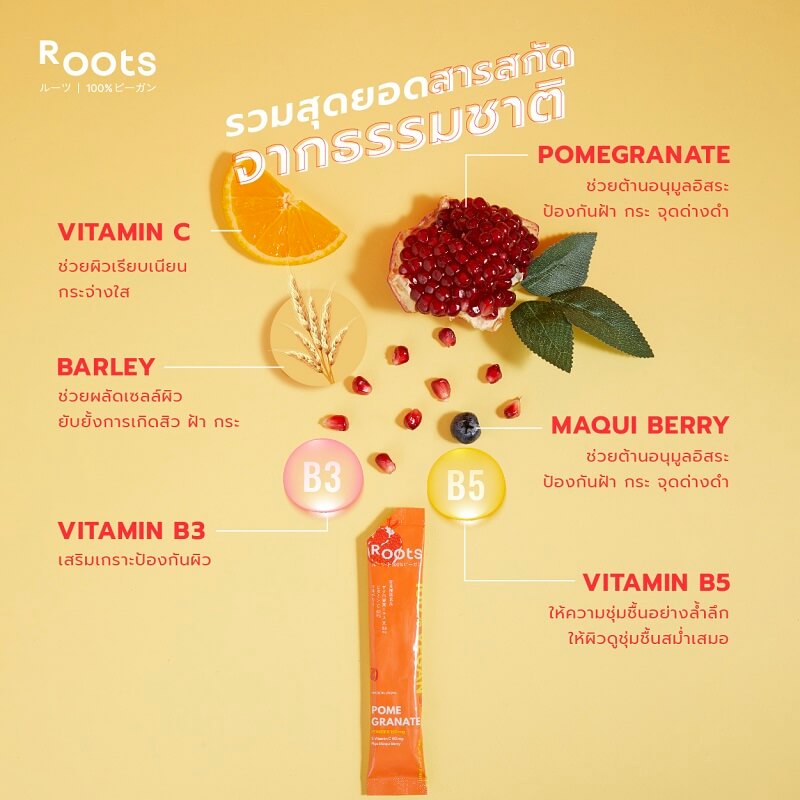 Roots Pomegranate & Vitamin C