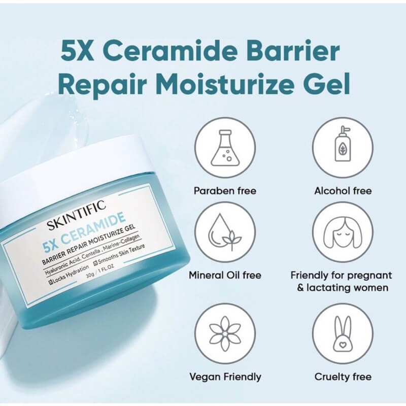 Skintific 5X Ceramide Barrier Moisturizer Gel