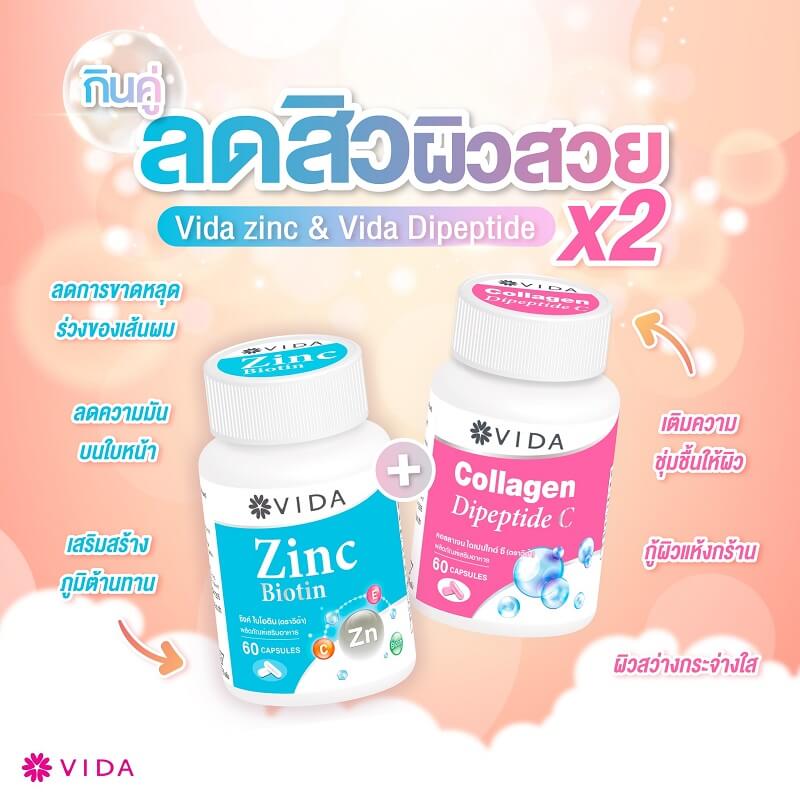 Vida Zinc Biotin