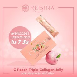 Rebina C Peach Triple Collagen Jelly