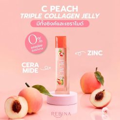 Rebina C Peach Triple Collagen Jelly