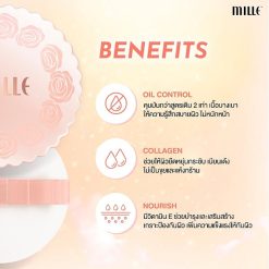 Mille Oil Control Collagen Translucent Loosed Powder