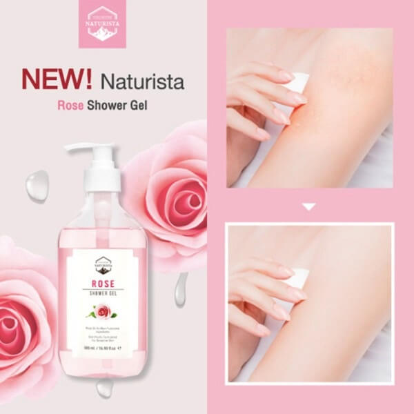 Naturista Rose Shower Gel