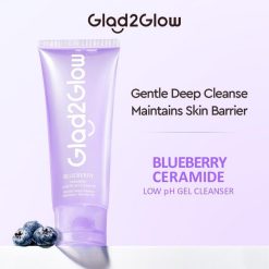 Glad2Glow Blueberry Ceramide Low pH Gel Cleanser