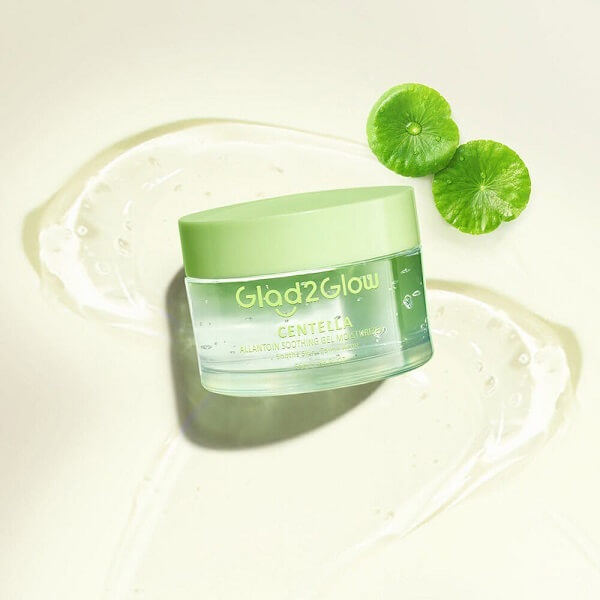 Glad2Glow Centella Allantoin Soothing Gel Moisturizer - Image 10