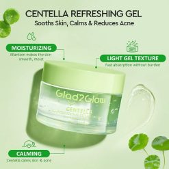Glad2Glow Centella Allantoin Soothing Gel Moisturizer