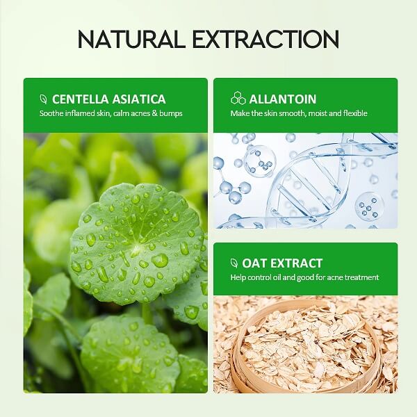 Glad2Glow Centella Allantoin Soothing Gel Moisturizer - Image 4