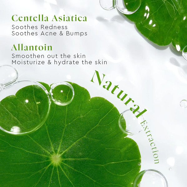 Glad2Glow Centella Allantoin Soothing Gel Moisturizer - Image 6