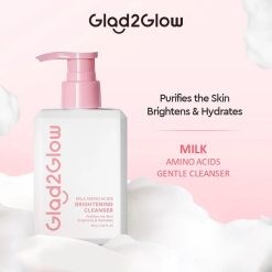 Glad2Glow Milk Amino Acids Brightening Cleanser