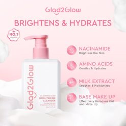 Glad2Glow Milk Amino Acids Brightening Cleanser
