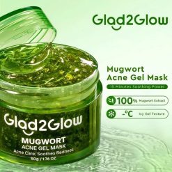 Glad2Glow Mugwort Acne Gel Mask