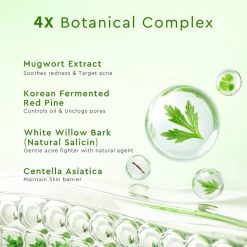 Glad2Glow Mugwort Acne Gel Mask