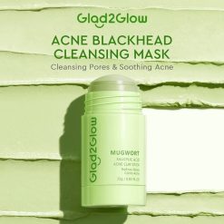 Glad2Glow Mugwort Salicylic Acid Acne Clay Stick