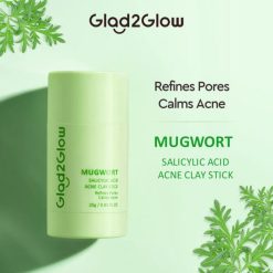 Glad2Glow Mugwort Salicylic Acid Acne Clay Stick