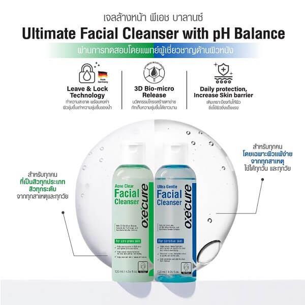 Oxe Cure Acne Clear Facial Cleanser - Image 15
