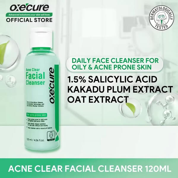 Oxe Cure Acne Clear Facial Cleanser