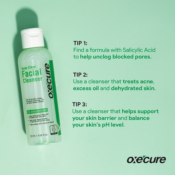 Oxe Cure Acne Clear Facial Cleanser - Image 6