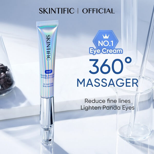 Skintific 360 Crystal Massager Lifting Eye Cream