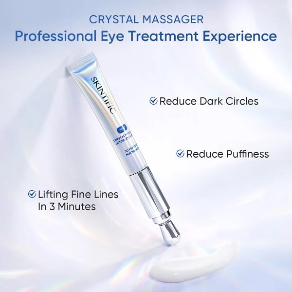 Skintific 360 Crystal Massager Lifting Eye Cream - Image 4