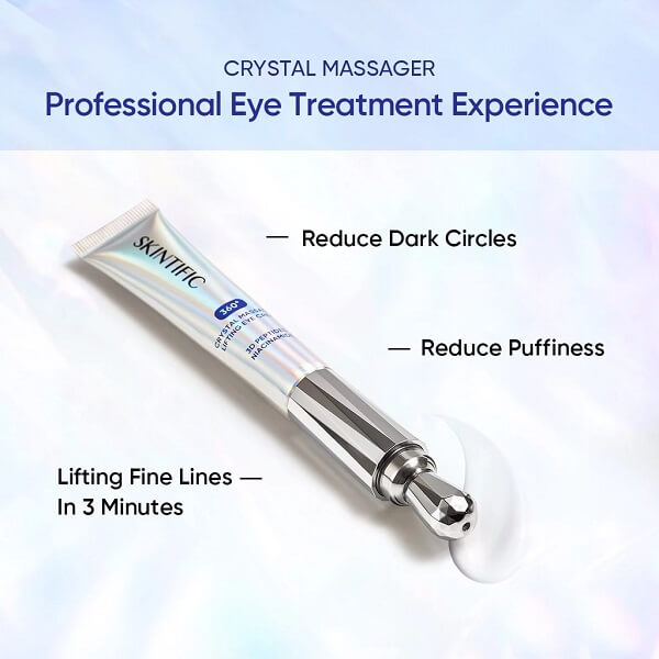 Skintific 360 Crystal Massager Lifting Eye Cream - Image 6
