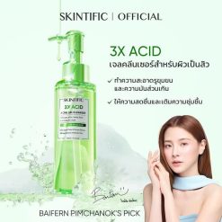 Skintific 3X Acid Acne Gel Cleanser