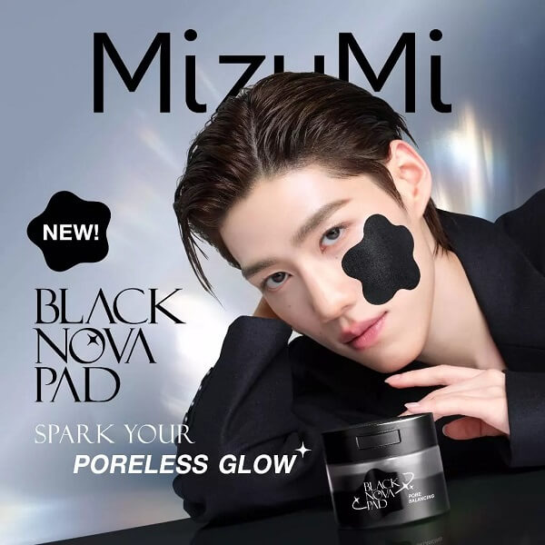 MizuMi Black Nova Pad Pore Balancing - Thailand Best Selling