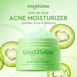 Glad2Glow Kiwi 3D Acid Acne Moisturizer