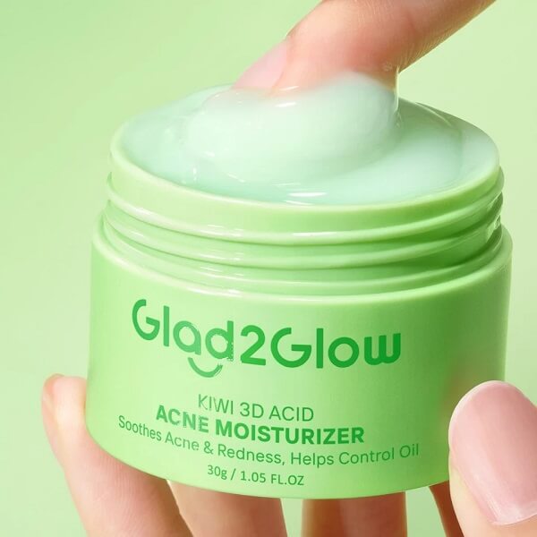 Glad2Glow Kiwi 3D Acid Acne Moisturizer - Image 3