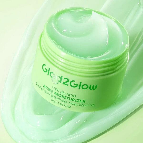 Glad2Glow Kiwi 3D Acid Acne Moisturizer