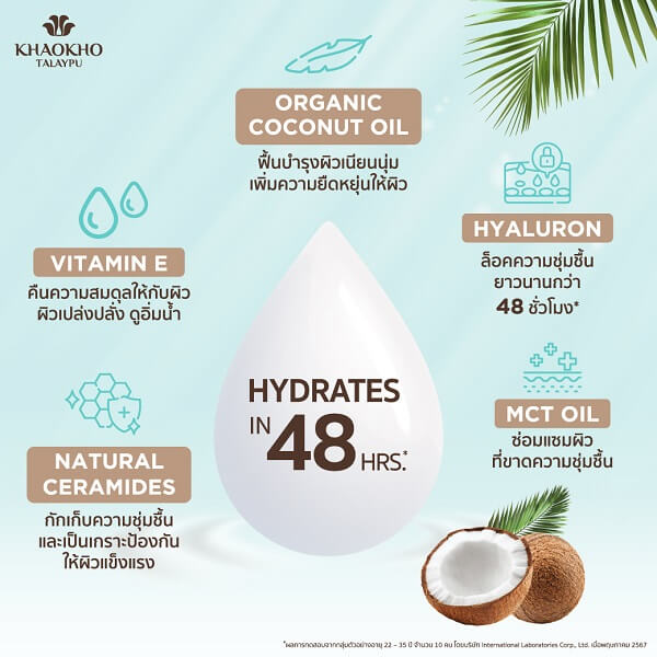 Khaokho Talaypu Coconut Body Lotion