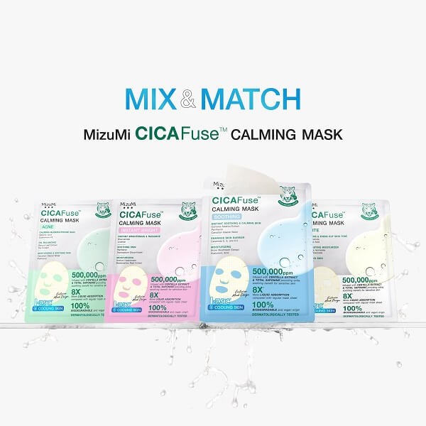 MizuMi CICAFuse Calming Mask Instant Bright - Image 12
