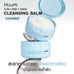 MizuMi 3-In-1 Melt Away Cleansing Balm Coconut