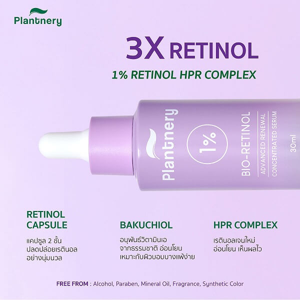 Plantnery Bio-Retinol Advanced Renewal Concentrated Serum