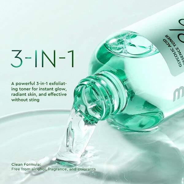 Glad2Glow 7% Glycolic Acid Essence Toner