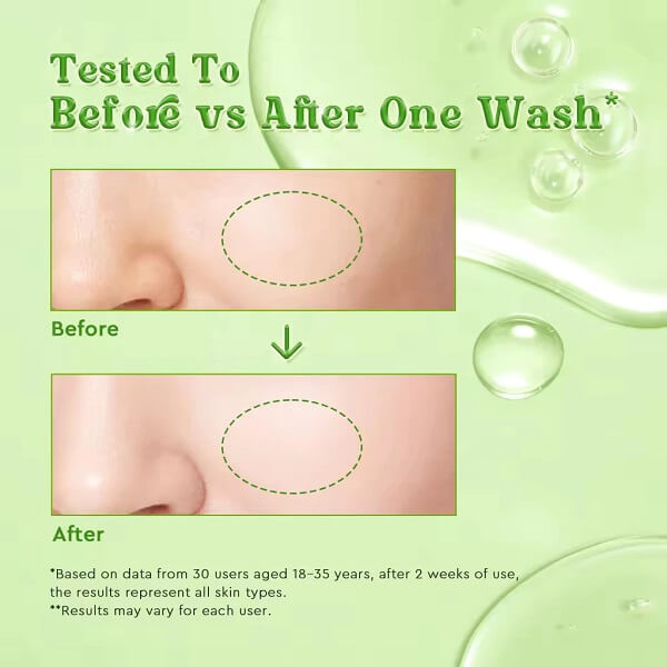 Glad2Glow Glycolic Acid Facial Wash - Image 6