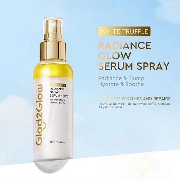 Glad2Glow White Truffle Glow Serum Spray 3 in 1