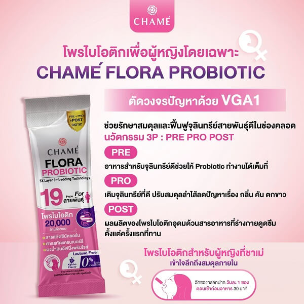 Chame Flora Probiotics