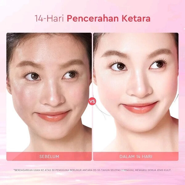 Glad2Glow Milk Niacinamide Brightening Serum