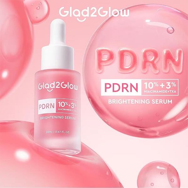 Glad2Glow PDRN 10% Niacinamide 3% TXA Brightening Serum
